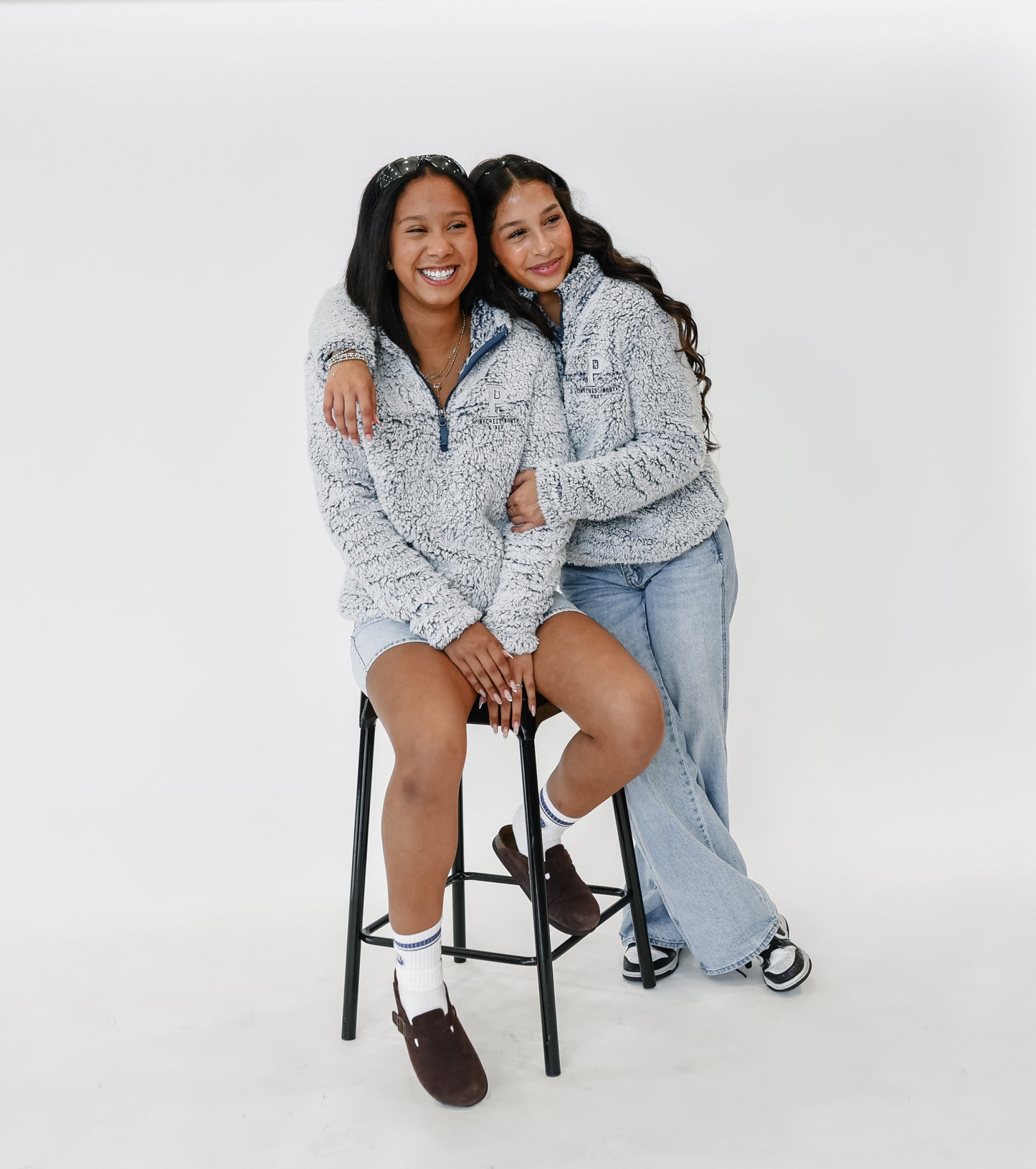 Girls Fleece Zip Pullover