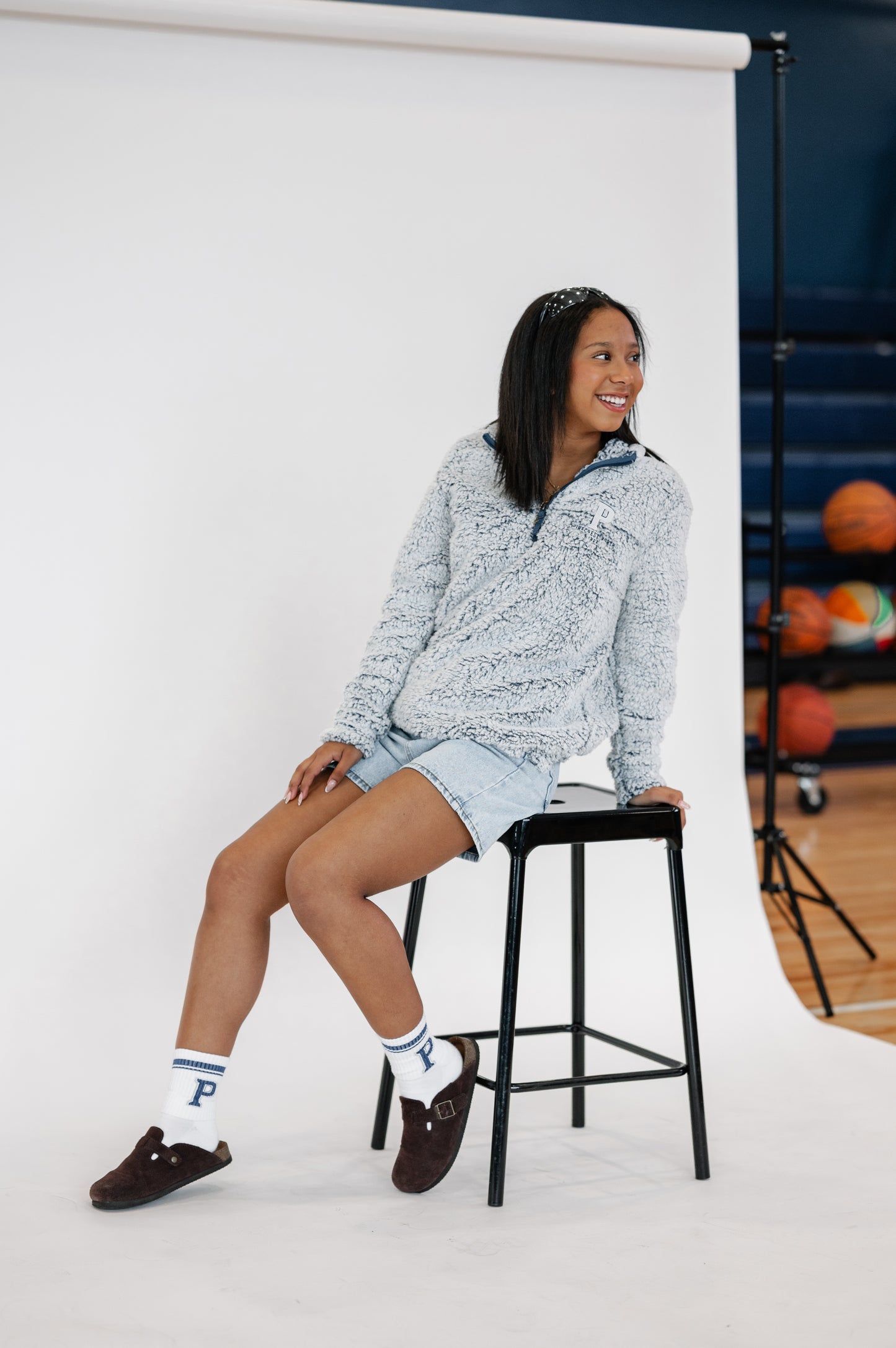 Girls Fleece Zip Pullover